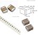 Capacitor Cerâmico SMD 0805 261R 1% P/N: CRCW0805-2610FRT1 kit c/100 - cod:12348 - Imagem 1
