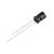 Capacitor Eletrolítico MINI 0,47UF/50V 85°C 4X7MM FITADO ECEA1HKAR47B PANSONIC - Imagem 1