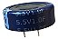 Supercap 1.0f/5.5v Tipo c 20,7x7 4x6mm Sf-5r5-d105vy - Imagem 1