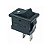 Chave Gangorra KCD1-101 Pulsante NF Preta - cod: 5949 - Imagem 1