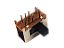 Chave HH MINI 8 TERMINAIS 2P3T 90ºC SK23D01G5 ON 50V 300MA - Imagem 2
