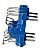 Chave Interruptora Dip Spst 3 Posicoes Pcb Azul Alcoswitch 1-1393546-3 - Imagem 1