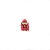 Chave PUSH BUTTON DS-622 VERMELHA - Imagem 2