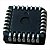 Circuito Integrado Cs82c54-12z   Plcc-28 Intersil - Imagem 3
