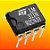 Circuito Integrado LM311N   (DIP-8) ST   Circuito Integrado LM311N-5 - Imagem 1