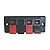 Conector Borne PARA CAIXA ACUSTICA 2 VIAS 7CM TBLACK - Imagem 1