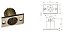 Conector CANNON FEMEA XLR 3 VIAS LS1019 - Imagem 1