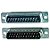 Conector DB25 MACHO 180º   SOLDA FIO - codigo 4864 - Imagem 1