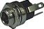 Conector JACK J4 COM ROSCA 2,1X5,5mm CHASSIS PARA Plug P4 - Imagem 1