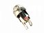 Conector JACK J4 COM ROSCA 2,1X5,5mm CHASSIS PARA Plug P4 - Imagem 2