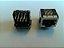 Conector JACK MOLULAR RJ45 8 POSIÇÕES 5555153-1 CAT-3 GOLD - Imagem 2