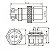 Conector Mike Ls-3001-3008 2 Vias Macho/Femea - Imagem 5