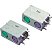 Conector MINI DIN PS2 DUPLO  (MOUSE E TECLADO) - 6053 - Imagem 2