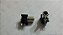 Conector RCA KLPX-0848A-2-8 PRETO 2TERMINAIS - Imagem 1