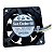 Cooler 60x60x25mm Dc12v 0.24a San Ace 60 9a0612g403 3 Fios - Imagem 1