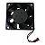 Cooler 60X60X25mm DC12V 0.25A 2 FIOS DC AFB0612HH - Imagem 2
