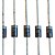 Kit com 100 Diodo Retificador Mbr160 60v 1a Do-41 - Imagem 1
