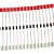 Kit com 100 Diodo Retificador Mbr160 60v 1a Do-41 - Imagem 2