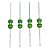Kit com 100 Indutor Axial 820nh 20% 0.82uh Lal03tar68m - Imagem 2