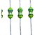 Kit com 100 Indutor Axial 820nh 20% 0.82uh Lal03tar68m - Imagem 1
