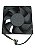 Cooler 120X120X38MM DC12V 1.60A 4100RPM AFB1212SHE 4 Fios - Imagem 2
