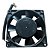 Cooler 90x90x25mm 24v 0.23a Fn24k3 5.50w 3750rpm 2 Fios Comair Rotron - Imagem 2