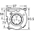 Micro Ventilador TURBOFAN 97X33mm 12V 1.34A BG0903-B044-00S 3 FIOS - Imagem 3