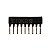Rede Resistiva 10K 2% 9 PINOS 8+1 15mm P:2,0MM - Imagem 1