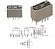 Rele MINI 12V 2A 2 CONTATOS 8 PINOS V23079-A1003-B301 AXICOM - Imagem 4
