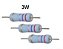 Resistor 3W 120K  PACOTE COM 100PÇS - Imagem 1