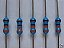 Resistor 3W 4K7  5% PACOTE 100PCS  PHOENIX - Imagem 1
