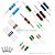 Resistor 3W 4R7 5% EMB C/100 - codigo:8679 - Imagem 1