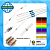 Resistor de Precisão 4K99 1% MRS25 - Imagem 1