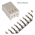 Terminal PARA ALOJAMENTO KK 2,5mm/ 2,54MM KF25404-PT - Imagem 2