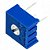 Trimpot 3386F 1K OHMS (1K/102) 1 VOLTA - Imagem 1