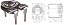 Trimpot HORIZONTAL 47K 10M 410012 - Imagem 1