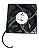 Cooler 92X92X25MM 12V 0.60A QUR0912VH-CG37 4 Fios Delta - Imagem 1