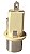 Conector Jack RCA Femea De Audio Para Placa Branco - Imagem 2