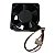 Cooler 40x40x28mm Efb0405hhd 5v 0.45a 3 Fios Delta - Imagem 2