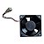 Cooler 60x60x25mm 12v 1.4w 3800rpm Kd1206ptb2.(2).gn 2 Fios C/ Conector - Imagem 2
