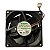 Cooler 92x92x25mm Dc12v 0.25a T92t12mua7-57 Ultraflo 4 Fios - Imagem 1