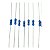 Resistor Cr25 1k 1% kit com 100pcs - Imagem 2