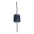 Diodo Retificador 6a10 6a 1000v R-6 Mic - Imagem 2