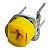 Trimpot Mini Horizontal 2k (202) 7mm Amarelo - Imagem 3