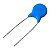 Capacitor Ceramico Disco 2k2/1kv 20% P:5,0mm Ct81-222m-y5u-1kv Fitado(2k2/1kv) - Imagem 1