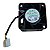 Cooler 40x40x28mm Dc12v 0.73a 4 Fios Nidec Ultraflo V40s12bs4a5-57t09 - Imagem 1