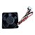 Cooler 40x40x20mm Dc12v 0.10a  3 Fios Efb0412md Delta - Imagem 4