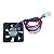 Cooler  40x40x10mm  12v  0.10a  Ad0412hb-g76 3 Fios - Imagem 1