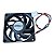 Cooler 70x70x15mm 12 Volts 0,24a Aub0712mb 4 Fios Delta - Imagem 3