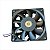 Cooler 120x120x38mm Dc12v  2,25a  4400rpm Ffb1212she  3 Fios Delta - Imagem 2